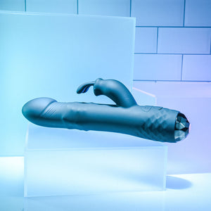 Evolved Bodacious Bunny Vibrator - Black