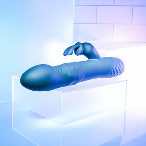 Evolved Bodacious Bunny Vibrator - Black