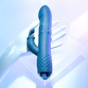 Evolved Bodacious Bunny Vibrator - Black