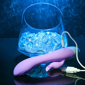 Evolved Pleasing Petal Rabbit Vibrator - Lilac