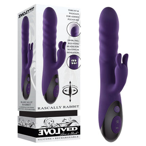 Evolved Rascally Rabbit Vibrator - Purple