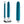 Evolved Super Slim Vibrator - Blue