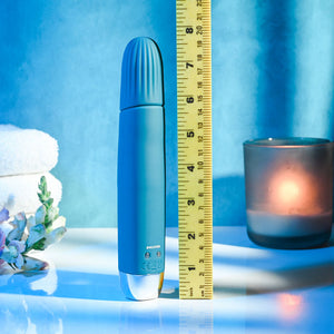 Evolved Super Slim Vibrator - Blue