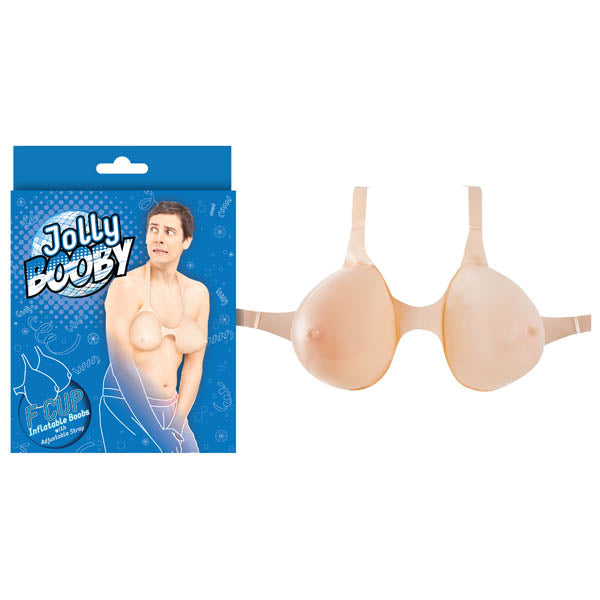 Jolly Booby - Inflatable F-Cup Boobs with Adjustable Strap