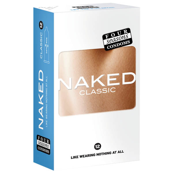 Naked Classic Ultra Thin Lubricated Condoms - 12 Pack