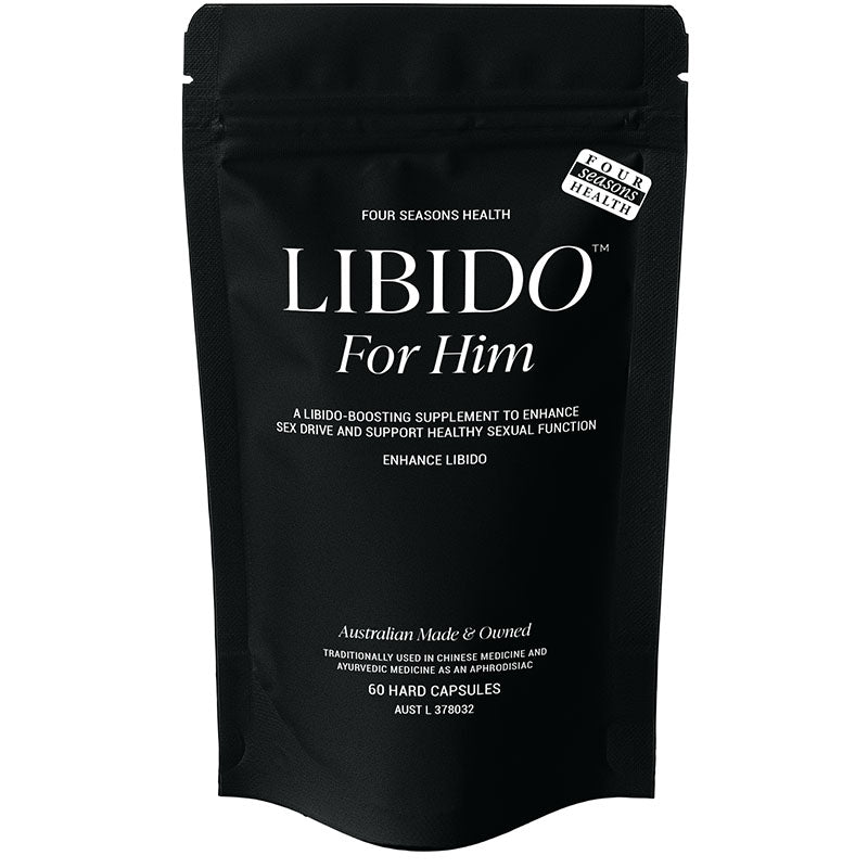 Four Seasons Libido For Him - Libido Enhancing Supplement for Men 60 Capsules