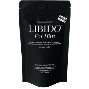 Four Seasons Libido For Him - Libido Enhancing Supplement - 60 Capsules