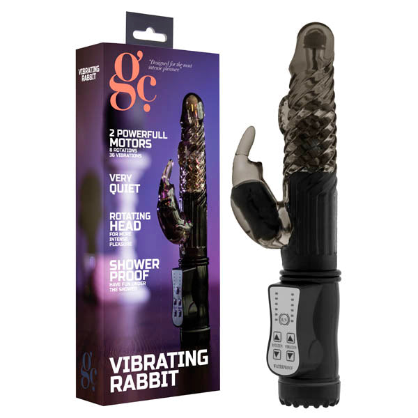 GC. Pearl Rabbit Vibrator - Black