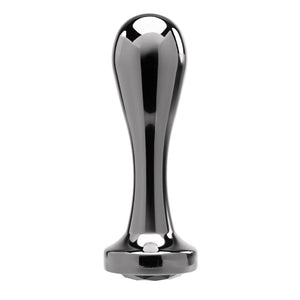 Gender X Black Pearl - Butt Plug with Black Gem Base