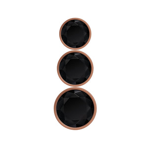 Gender X Gold Digger Set - Rose Gold Butt Plugs - Set of 3 Sizes
