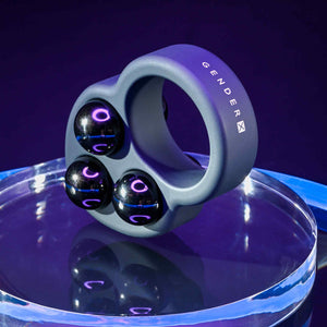 Gender X Workout Ring - Weighted Cock Ring - Black