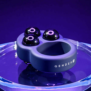 Gender X Workout Ring - Weighted Cock Ring - Black