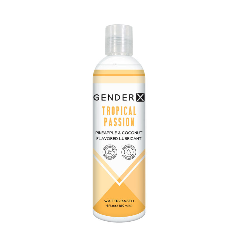 Gender X Tropical Passion Flavoured Water Based Lube - 120mls