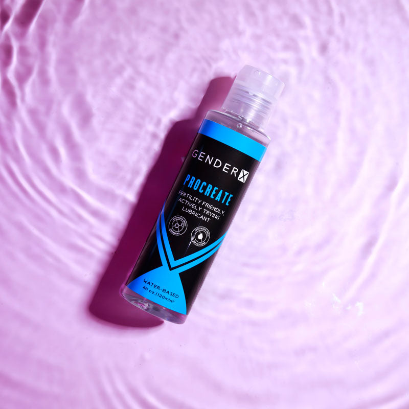 Gender X Procreate Fertility Friendly Water Based Lubricant - 120mls