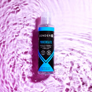Gender X Procreate Fertility Friendly Water Based Lubricant - 120mls