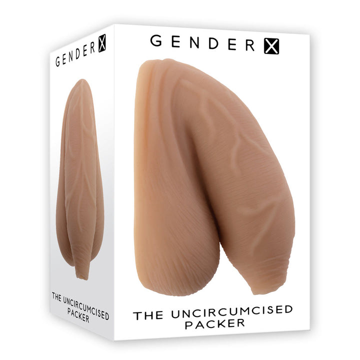 Gender X The Uncircumcised Penis Packer - Medium Tan