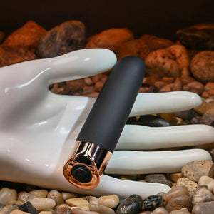 Gender X The Gold Standard Bullet - Black/Rose Gold
