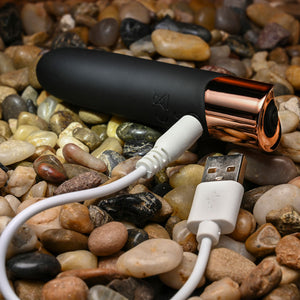 Gender X The Gold Standard Bullet - Black/Rose Gold
