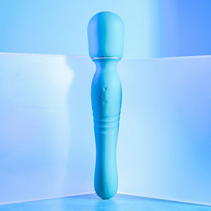 Gender X Double The Fun Dual Ended Wand - Blue