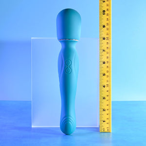 Gender X Double The Fun Dual Ended Wand - Blue