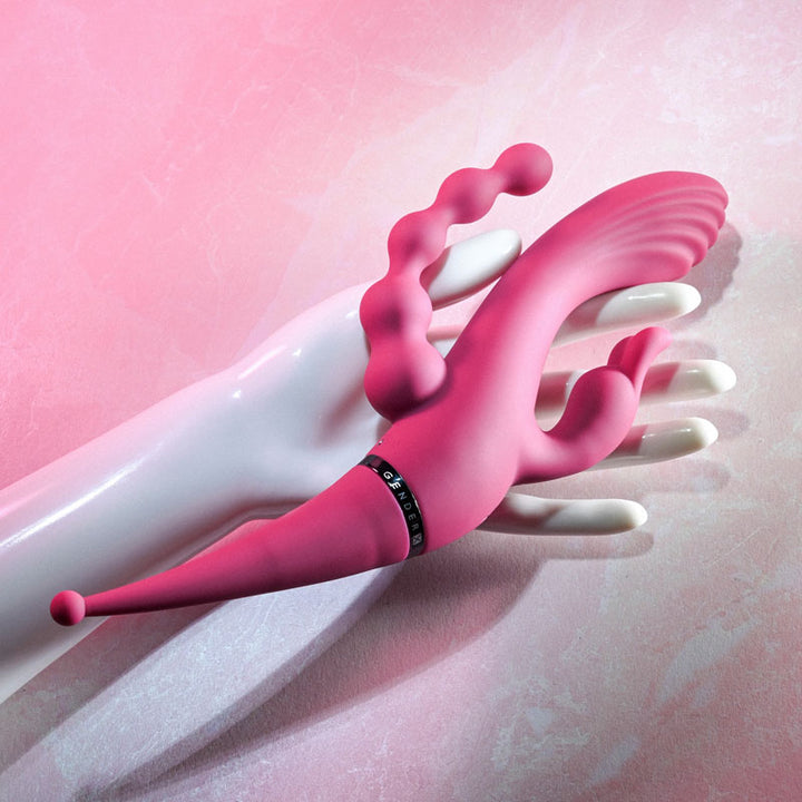 Gender X Four By Four - Pink Multi Vibrator