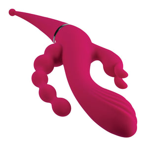 Gender X Four By Four - Pink Multi Vibrator