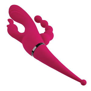 Gender X Four By Four - Pink Multi Vibrator