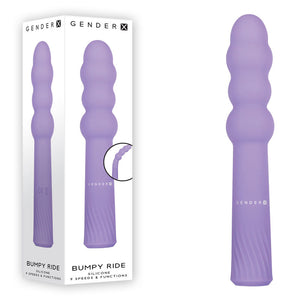 Gender X Bumpy Ride - Purple 17.4cm Vibrator