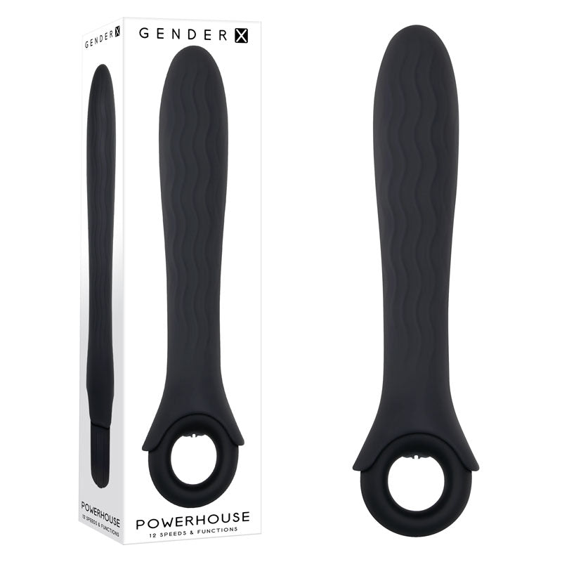 Gender X Powerhouse - Black 21.6cm Vibrator