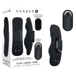 Gender X Our Undie Black Panty Vibe