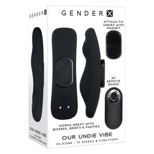 Gender X Our Undie Black Panty Vibe