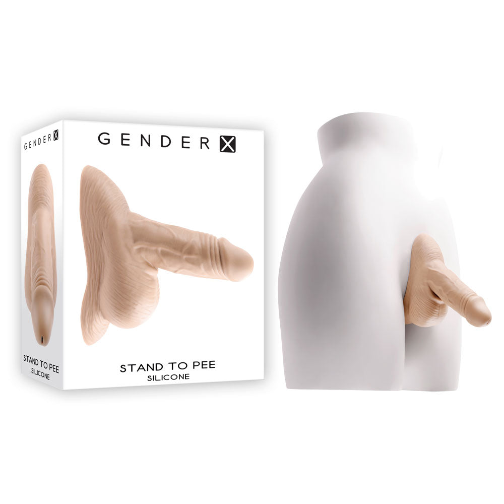 Gender X Silicone Stand To Pee - Light Flesh