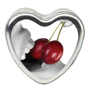 Earthly Body Edible Massage Candle - Cherry Scent