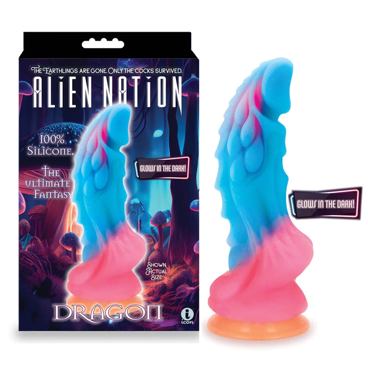 Alien Nation - Glow Dragon Rainbow Fantasy Dong