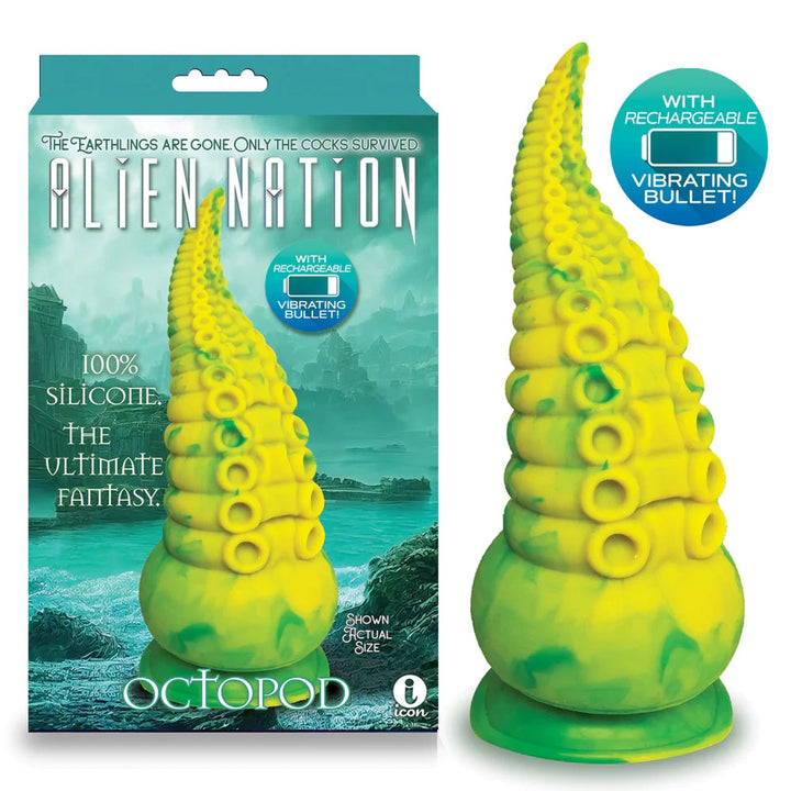 Alien Nation - Octopod Vibrating Fantasy Dong