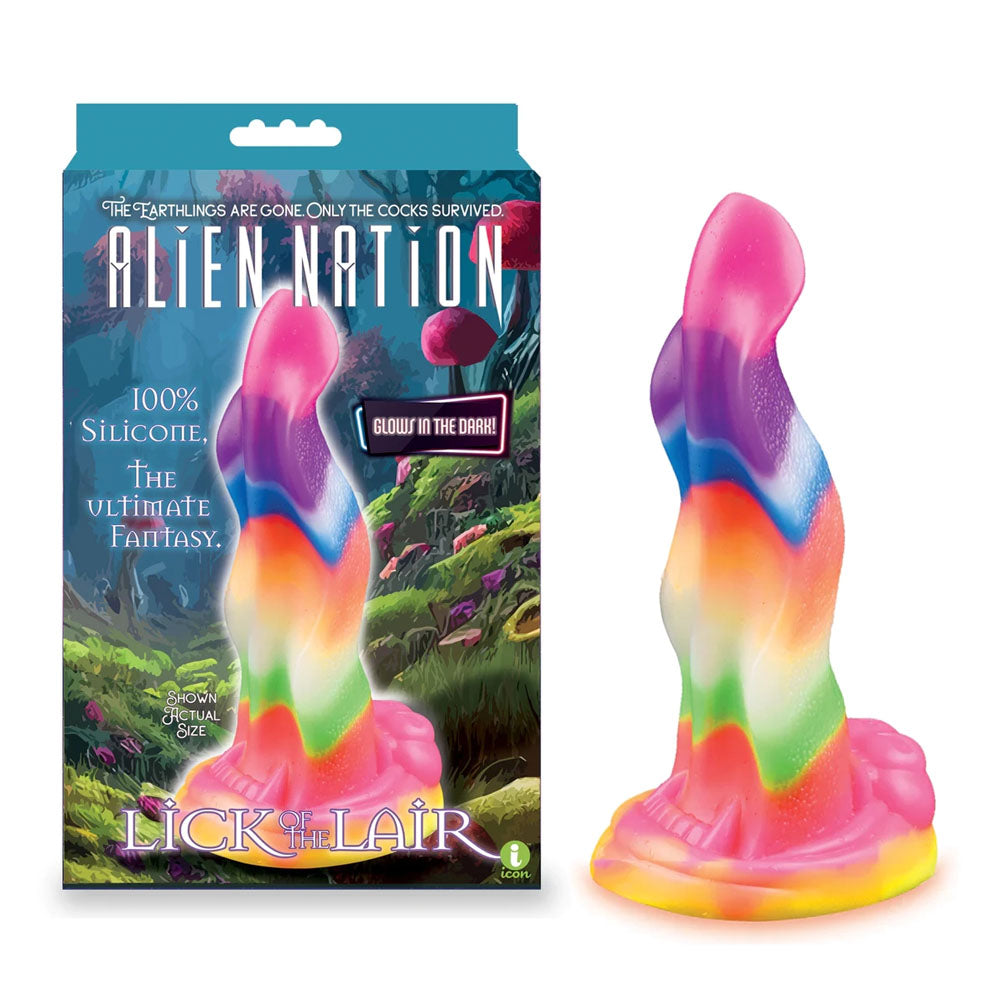 Alien Nation - Lick Of The Lair Glow Rainbow Fantasy Dong