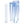 The 9's First Glass Thins, Clyndrical - Clear Glass Dildo