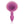 The 9's Cottontails - Ribbed Pink Butt Plug with Bunny Tail