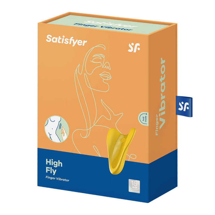 Satisfyer High Fly - Yellow Finger Stimulator