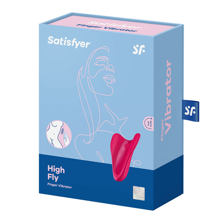 Satisfyer High Fly - Red Finger Stimulator