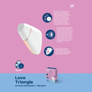 Satisfyer Love Triangle - White