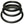 KinkLab Rubber Cock Rings - Black Rubber Cock Rings - Set of 3 Sizes