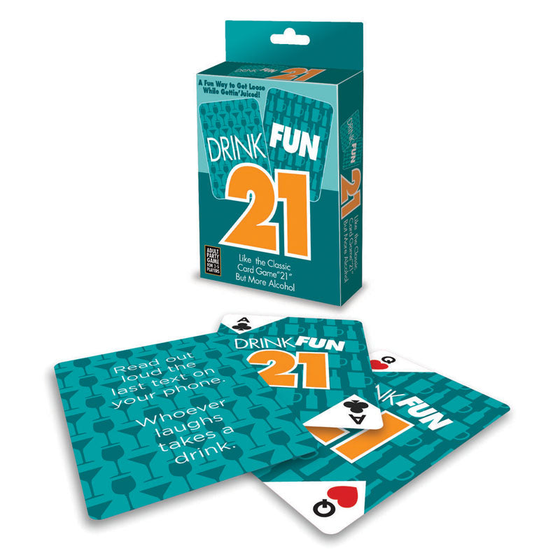Drink Fun 21 - Adult Drinking Party Game
