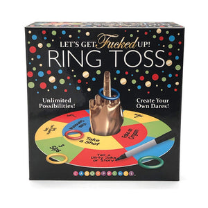 Lets Get Fucked Up Ring Toss Game