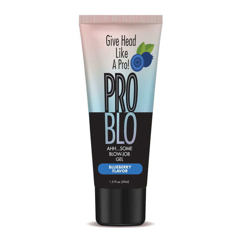 ProBlo Oral Pleasure Gel - Blueberry Flavoured - Blowjob Gel - 29ml