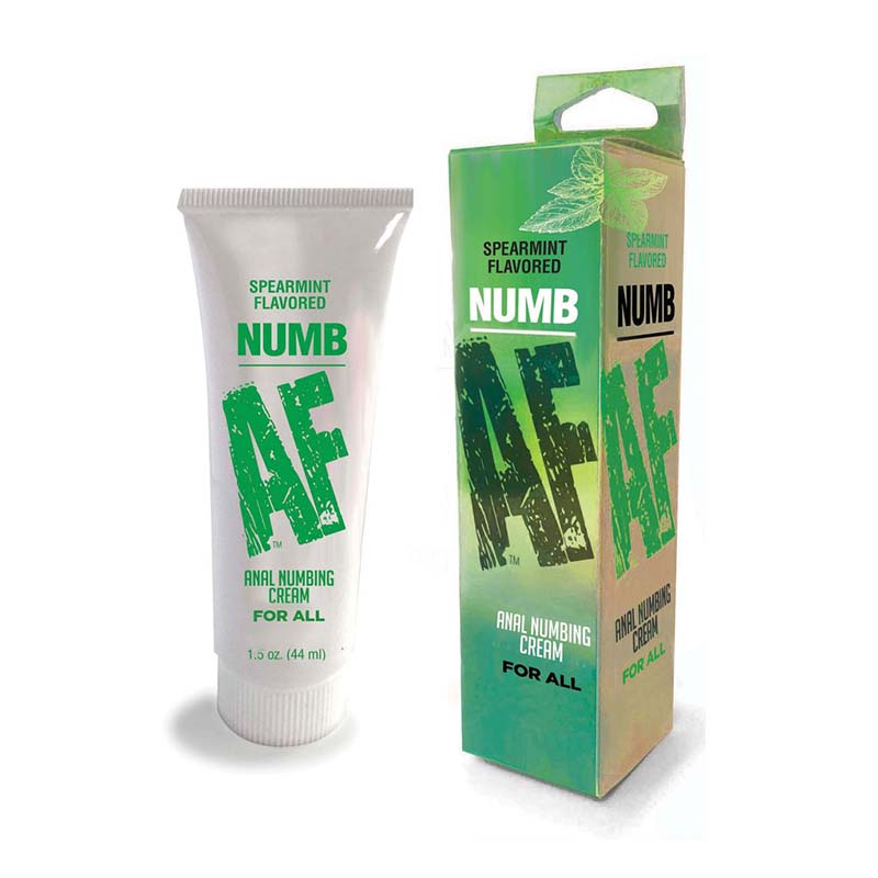 Numb AF - Mint Flavoured - Anal Numbing Cream - 44ml