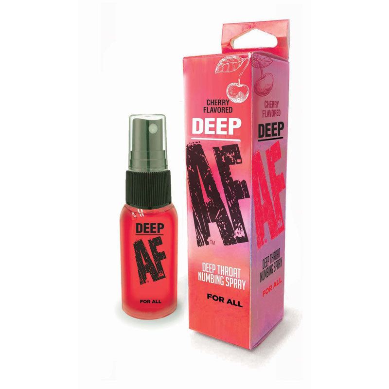 Deep AF - Cherry Flavoured - Deep Throat Spray