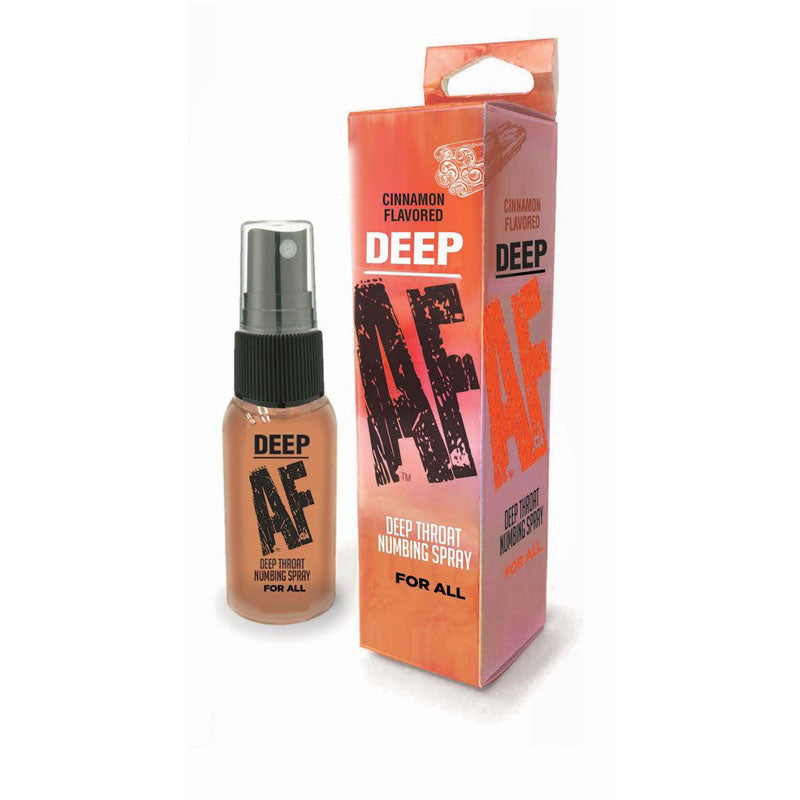 Deep AF - Cinnamon Flavoured - Deep Throat Spray