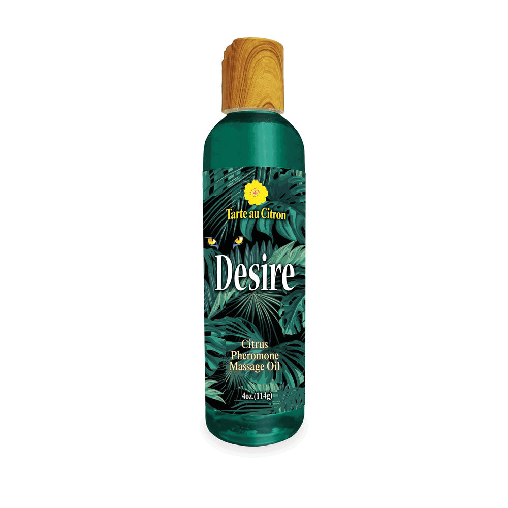 Desire Pheromone Massage Oil - Citrus - 118mls