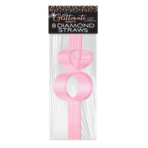 Glitterati - Diamond Straw Set - Pack of 8